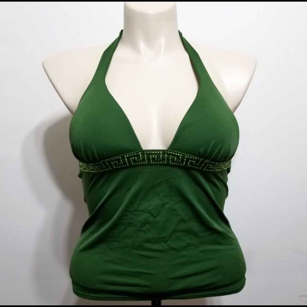 Victoria's Secret Tankini Emerald Green L